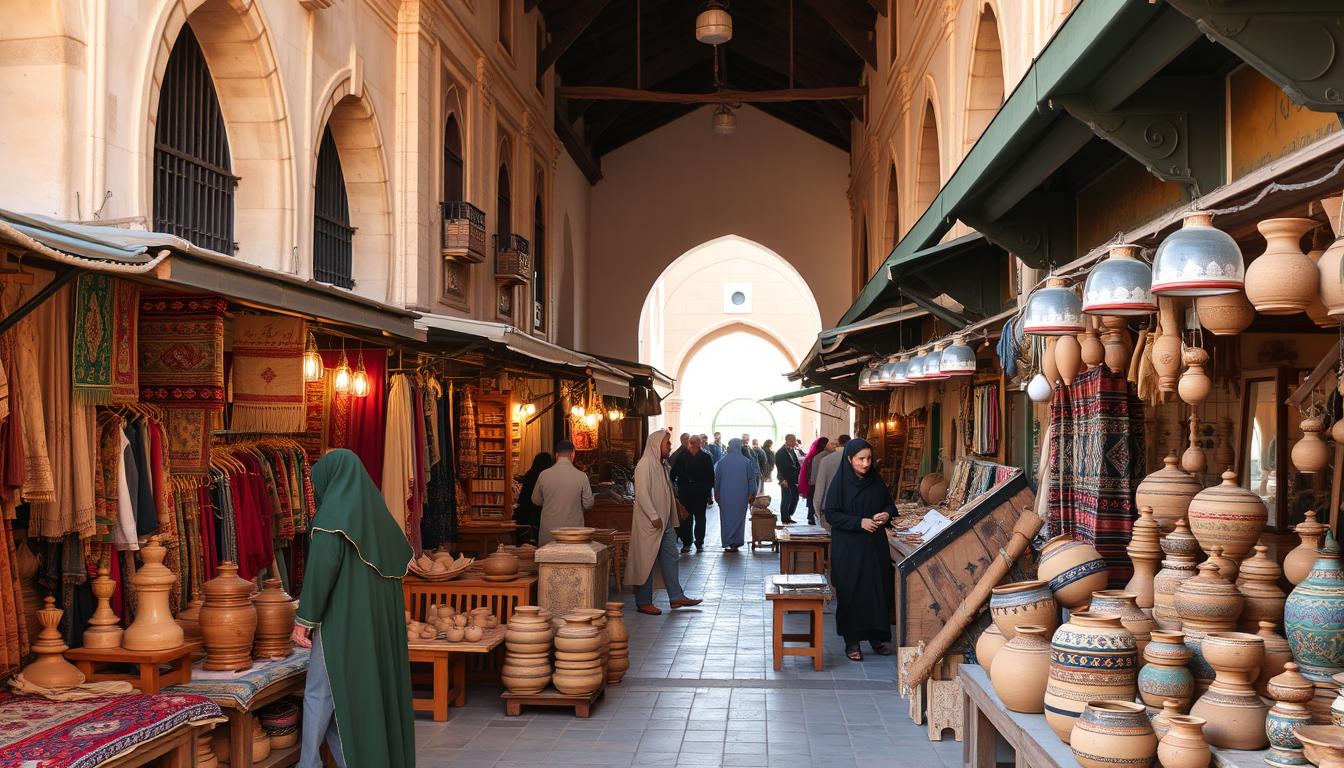 What are some traditional crafts made in Al Wakrah?
