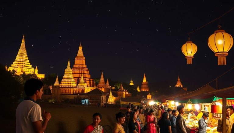 What are the nightlife activities in Bagan?