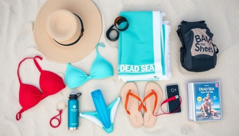 What are the packing essentials for a Dead Sea trip?