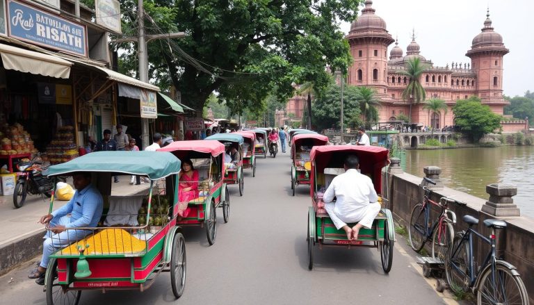 What can you see in Dhaka?