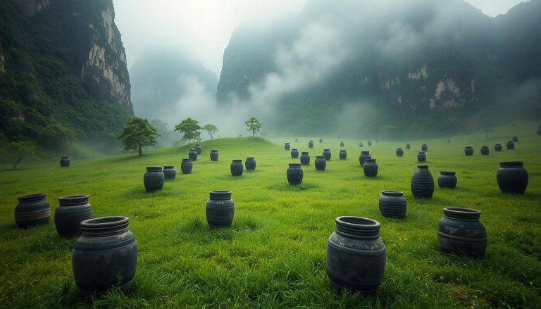What is the purpose of the Plain of Jars?
