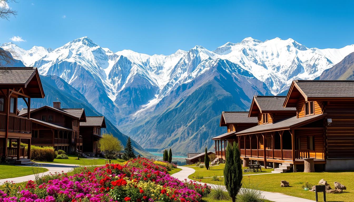 Where can I stay in the Hunza Valley?