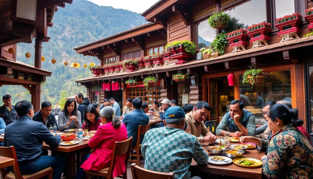 Where locals eat in Paro Where locals eat in Paro