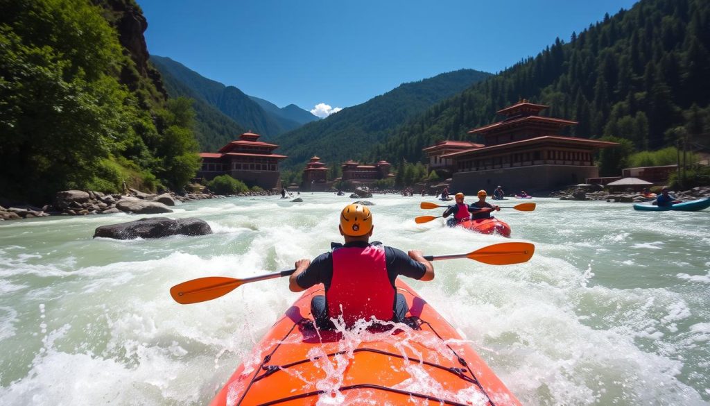 Whitewater Rafting in Bhutan Whitewater Rafting in Bhutan