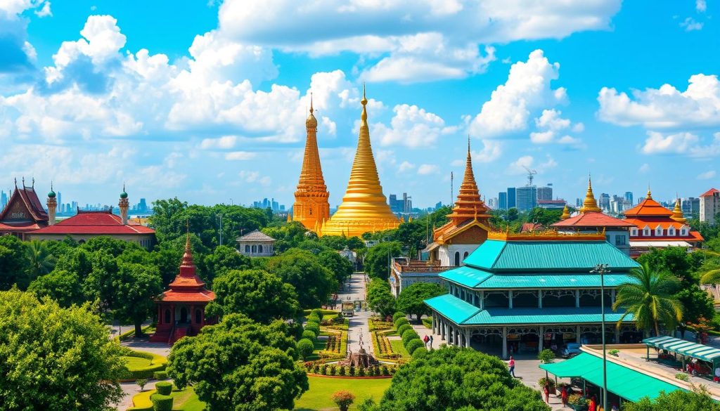 Yangon landmarks Yangon landmarks