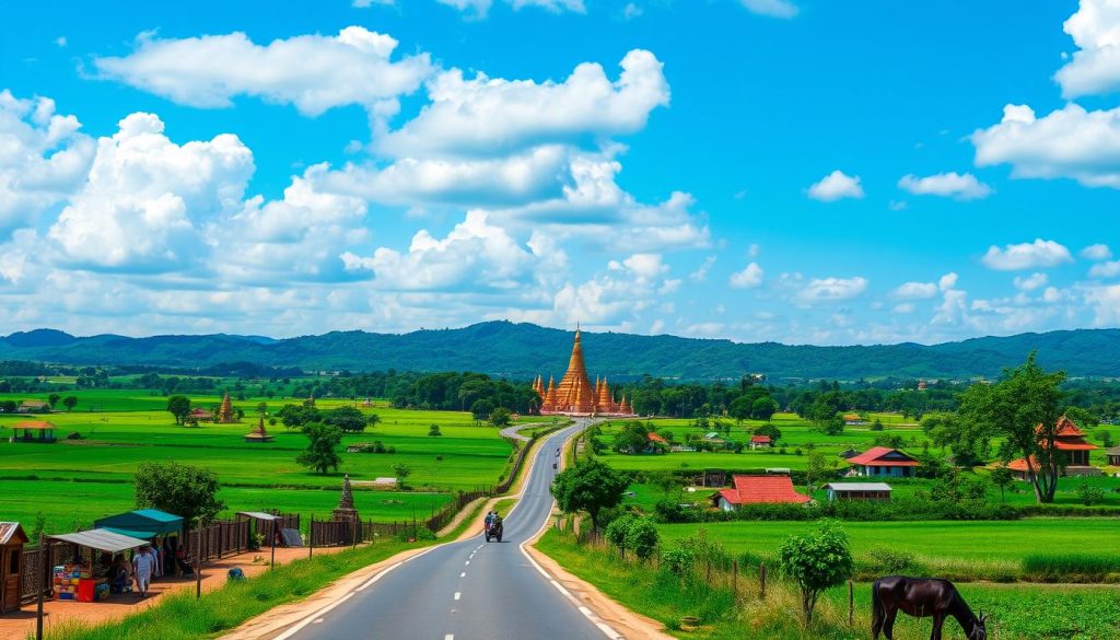 Yangon to Bago trip Yangon to Bago trip