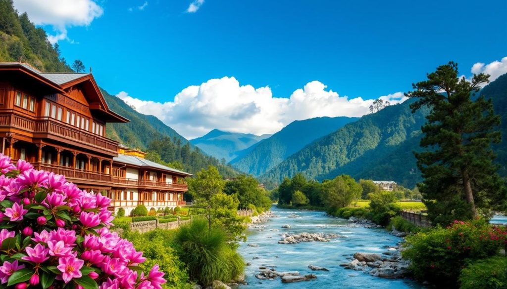 accommodation in Punakha Valley accommodation in Punakha Valley