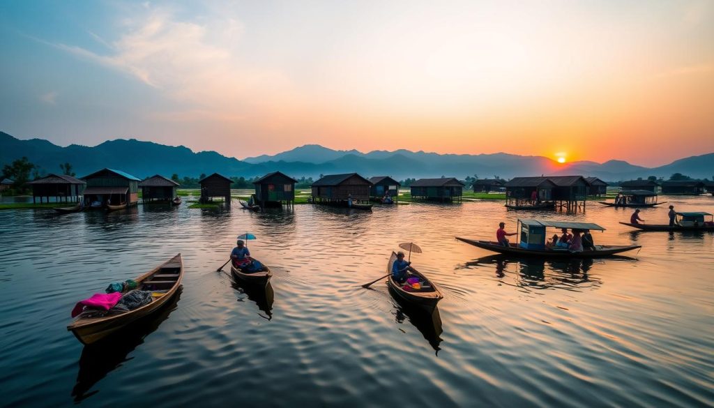 activities at Inle Lake activities at Inle Lake