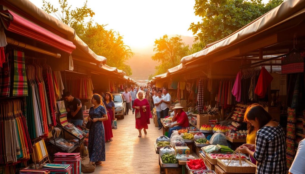 allure of Luang Prabang weekend markets allure of Luang Prabang weekend markets