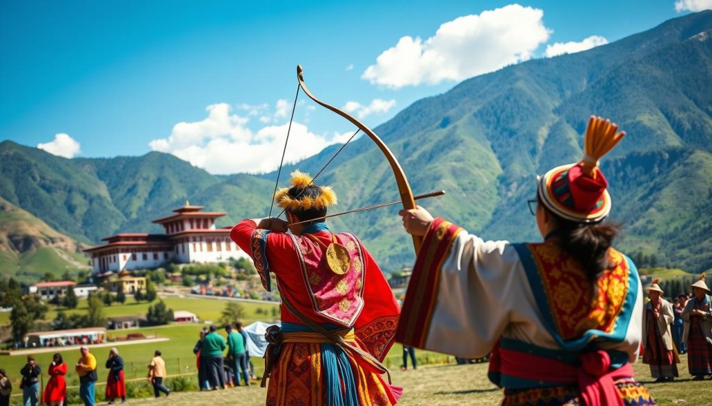 archery Bhutan archery Bhutan