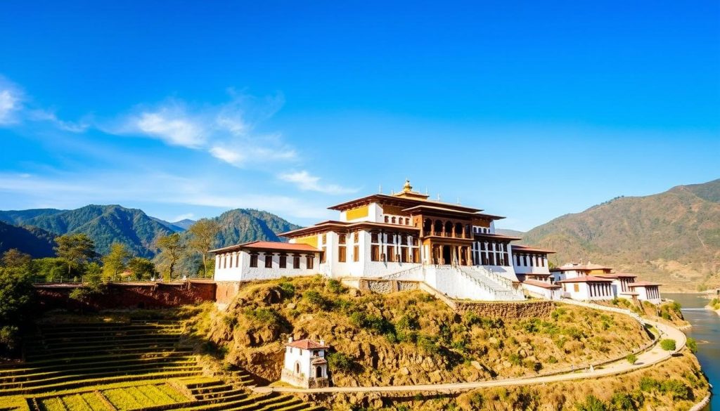 architecture of Punakha Dzong architecture of Punakha Dzong