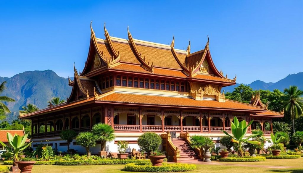 architecture of Royal Palace Luang Prabang architecture of Royal Palace Luang Prabang