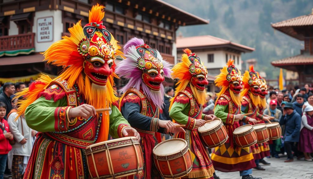atsaras during Punakha ceremonies atsaras during Punakha ceremonies