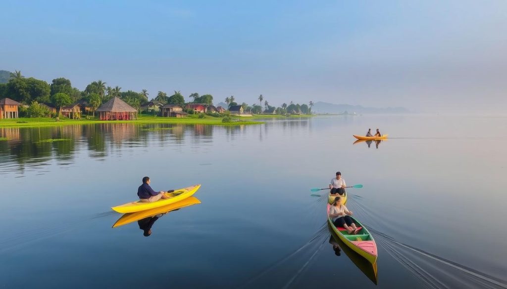 beginner-friendly kayaking Inle Lake beginner-friendly kayaking Inle Lake