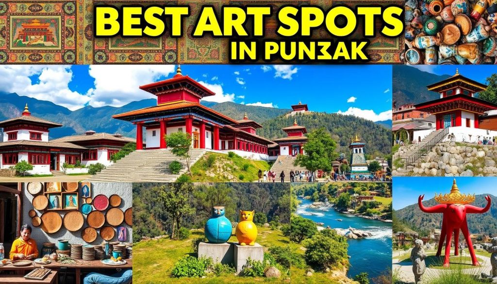 best art spots in Punakha best art spots in Punakha