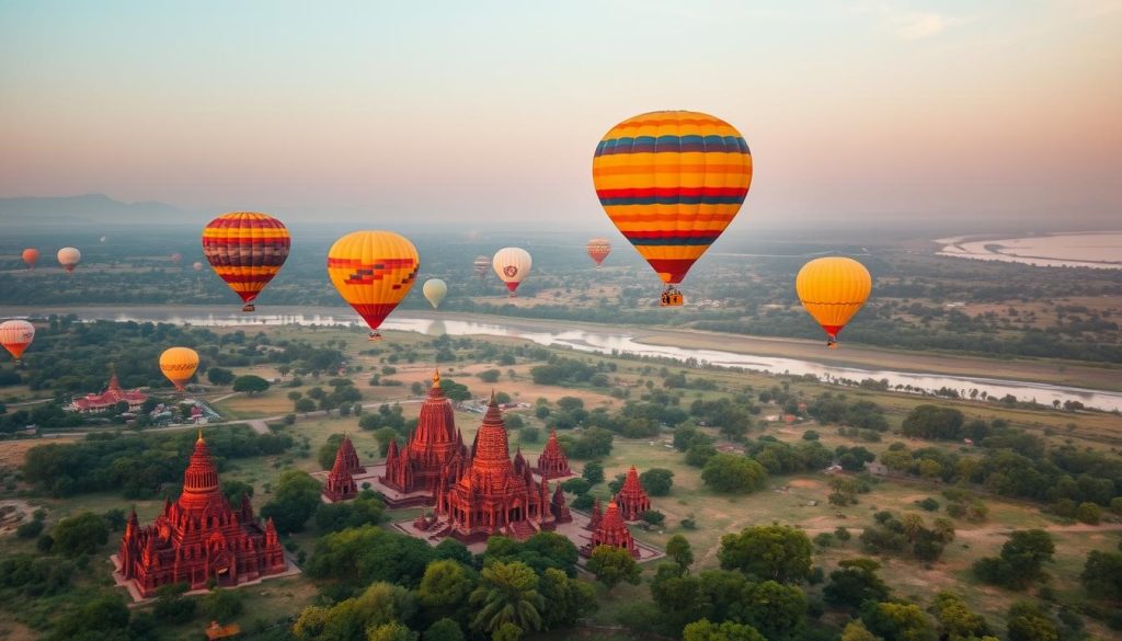 best hot air balloon rides Bagan best hot air balloon rides Bagan