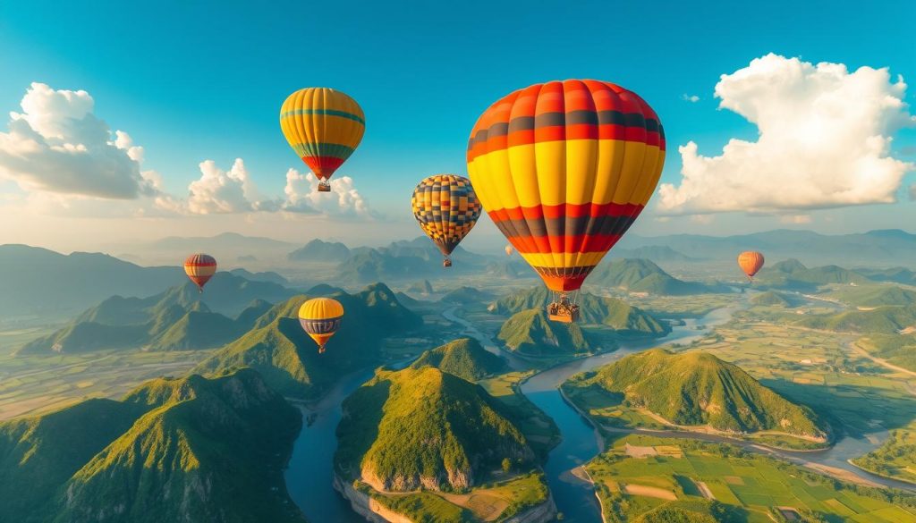 best hot air balloon rides Vang Vieng best hot air balloon rides Vang Vieng