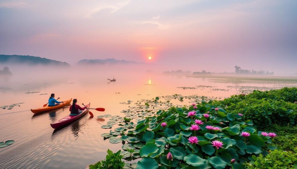 best kayaking routes Inle Lake best kayaking routes Inle Lake