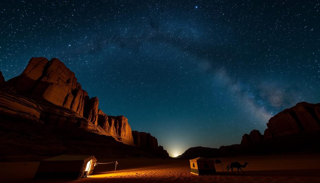 best night photography in Wadi Rum best night photography in Wadi Rum