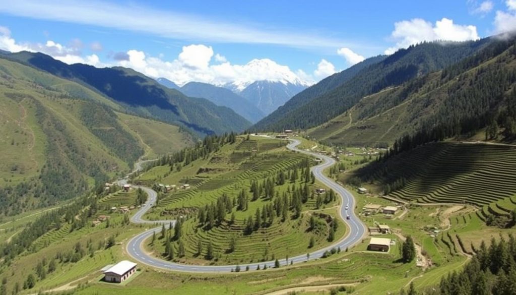 best scenic routes to Punakha best scenic routes to Punakha
