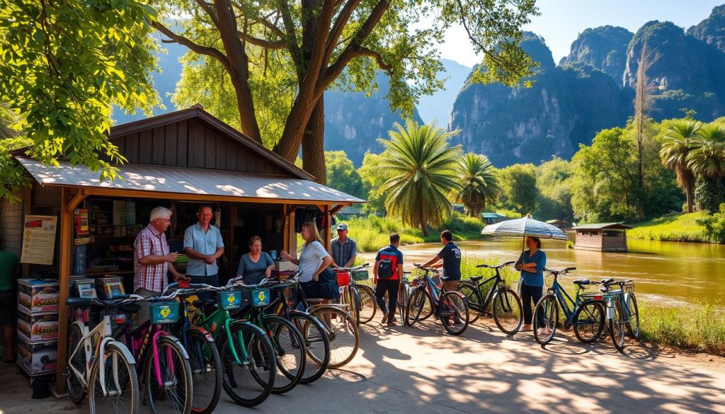 bicycle rentals Vang Vieng bicycle rentals Vang Vieng