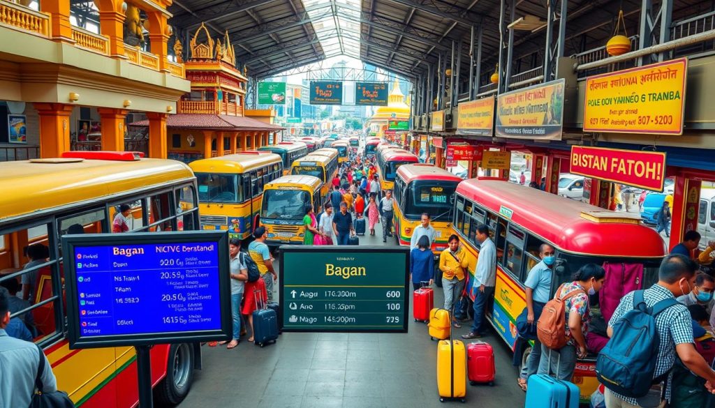 booking transportation Yangon to Bagan booking transportation Yangon to Bagan
