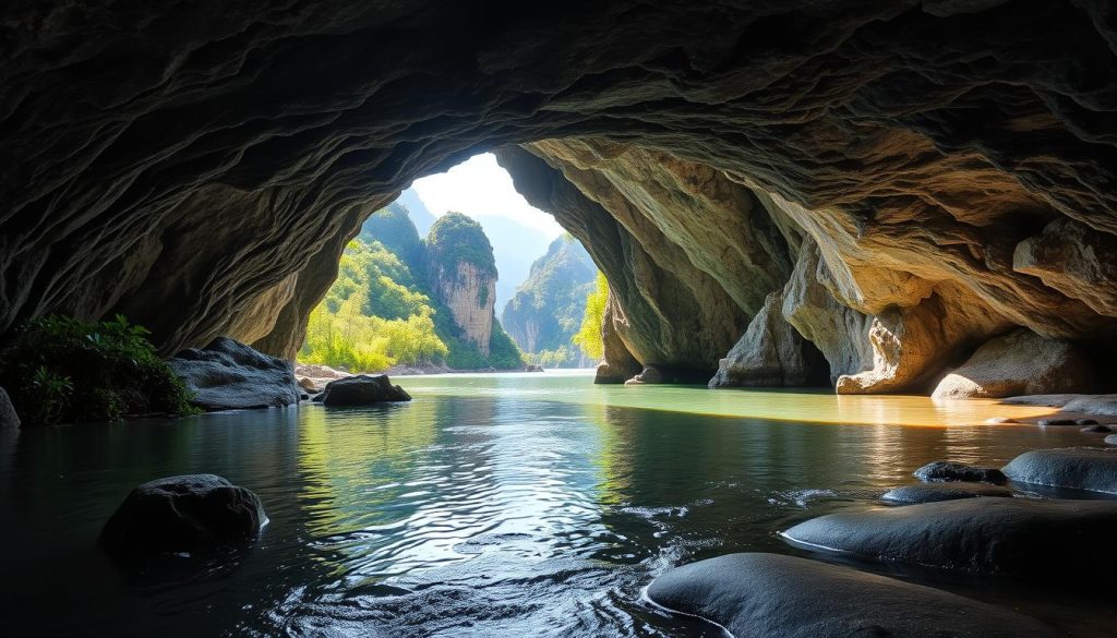 caves in Vang Vieng caves in Vang Vieng