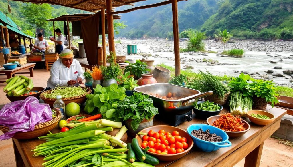 culinary experience in Vang Vieng culinary experience in Vang Vieng
