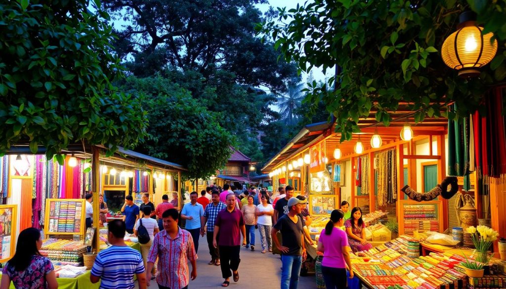 cultural experience at Luang Prabang Night Market cultural experience at Luang Prabang Night Market