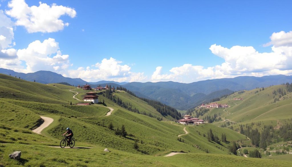 cycling in Haa Valley cycling in Haa Valley
