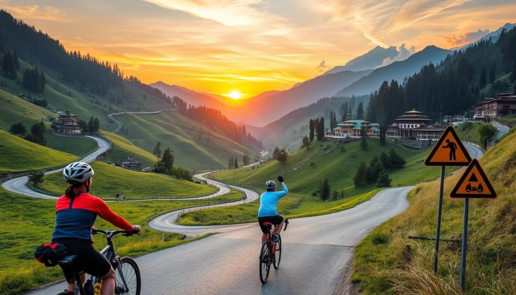 cycling safety tips in Bumthang cycling safety tips in Bumthang