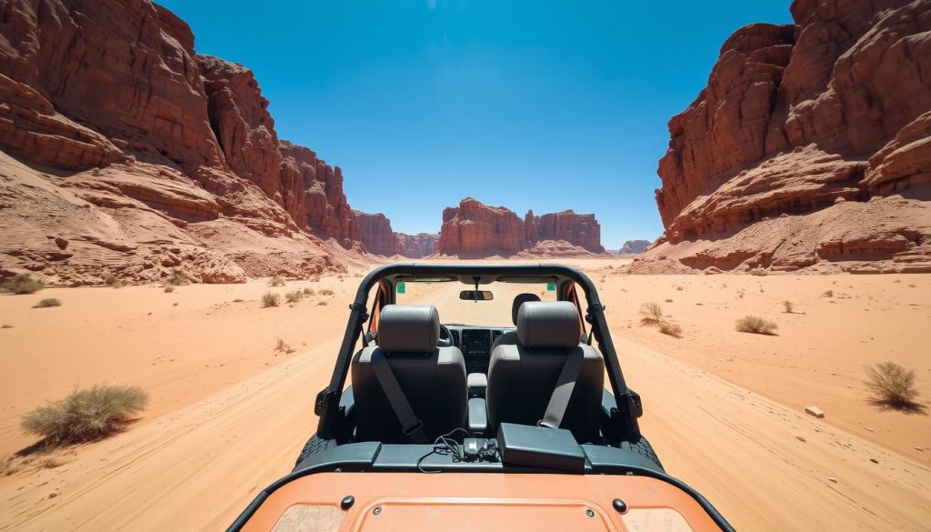 driving safety in Wadi Rum driving safety in Wadi Rum