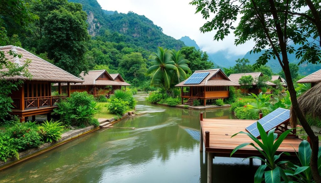eco-friendly accommodations Vang Vieng eco-friendly accommodations Vang Vieng