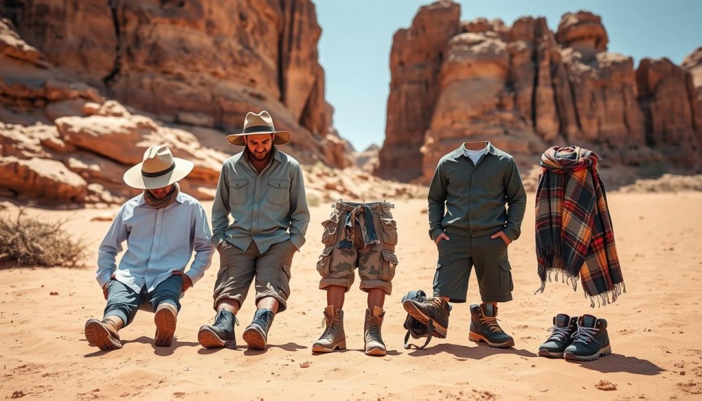 essential clothing for Wadi Rum essential clothing for Wadi Rum