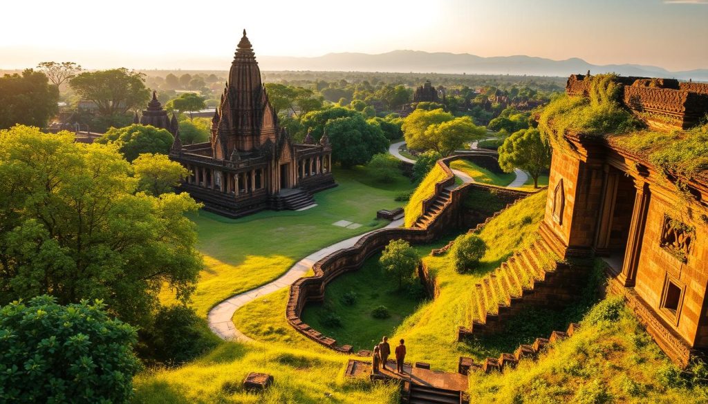 exploring Wat Phou exploring Wat Phou