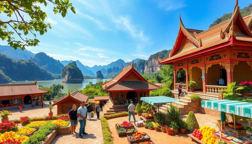 exploring cultural sites in Vang Vieng exploring cultural sites in Vang Vieng
