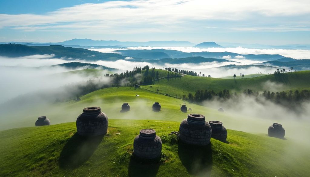 exploring the mysterious Plain of Jars exploring the mysterious Plain of Jars