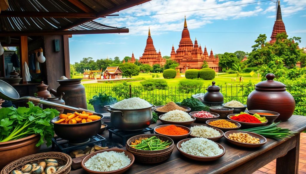 exploring traditional cuisine in Bagan exploring traditional cuisine in Bagan