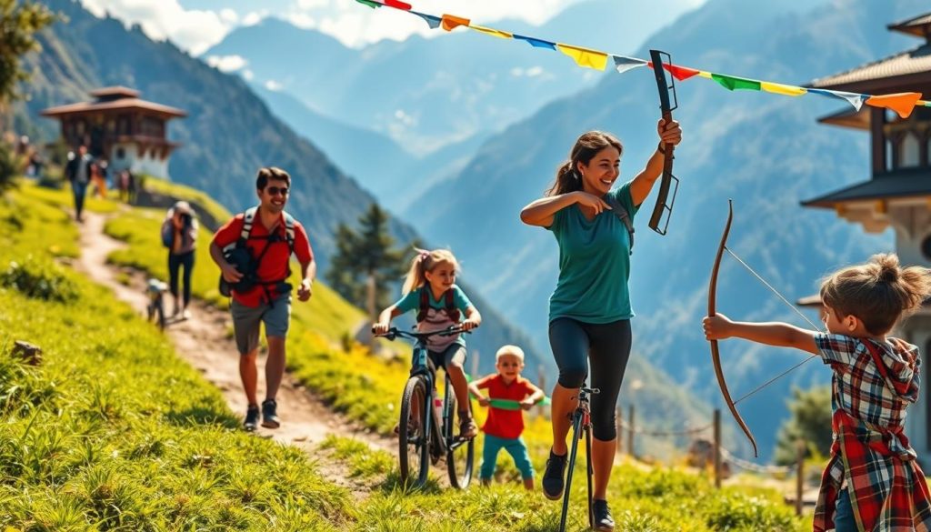 family adventure activities in Thimphu family adventure activities in Thimphu