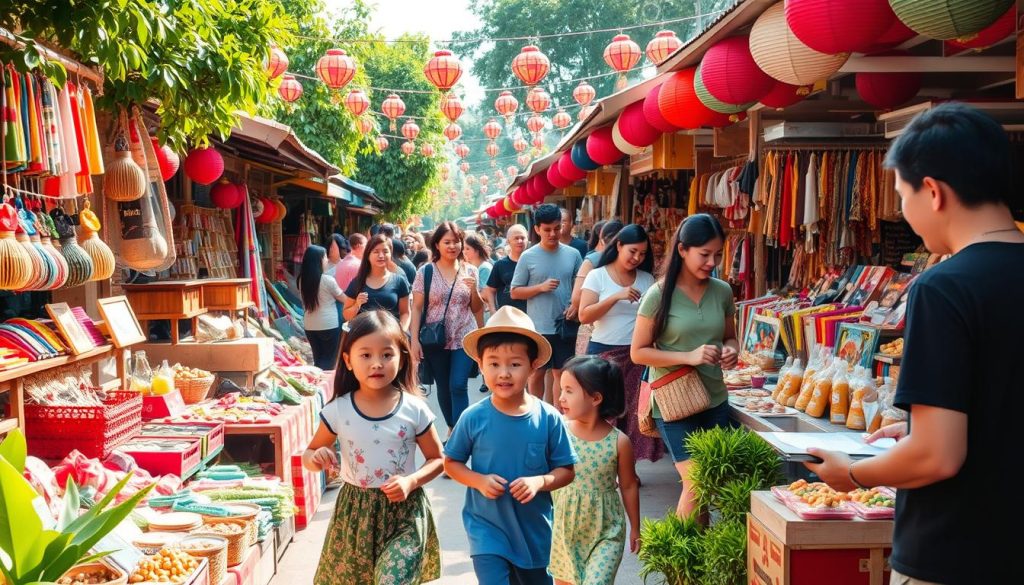 family-friendly activities at Luang Prabang weekend markets family-friendly activities at Luang Prabang weekend markets