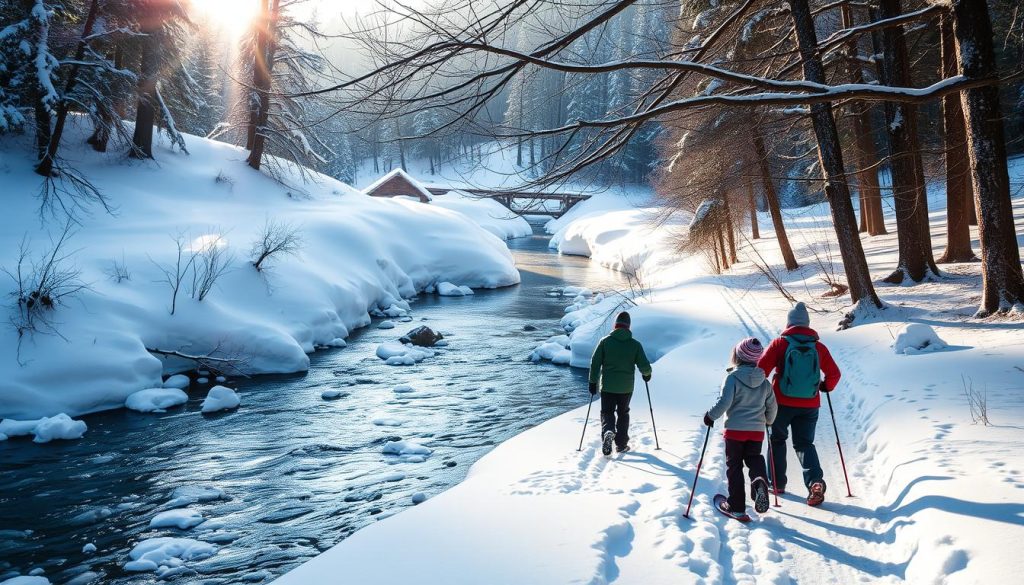 family-friendly snowshoeing family-friendly snowshoeing