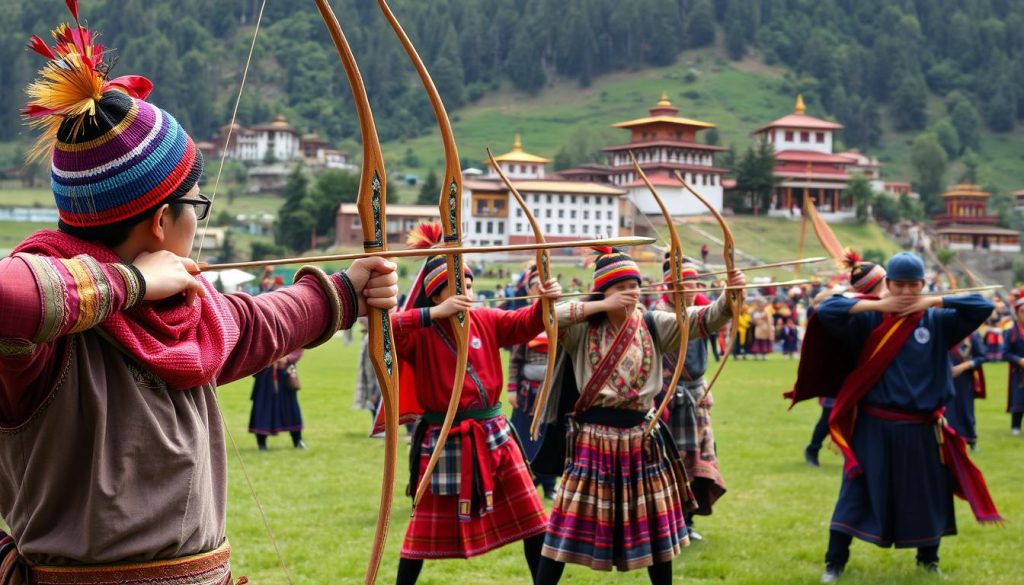 famous archery tournaments in Bumthang famous archery tournaments in Bumthang