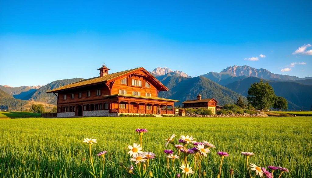 farmhouse stays Bumthang farmhouse stays Bumthang