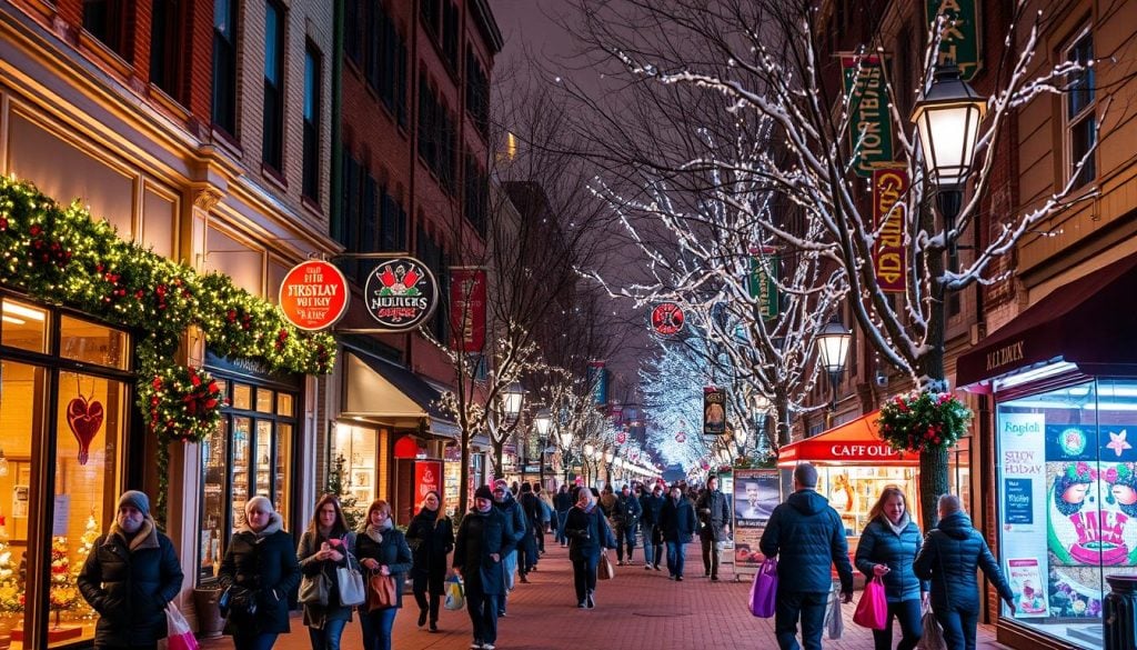 festive shopping trip destinations