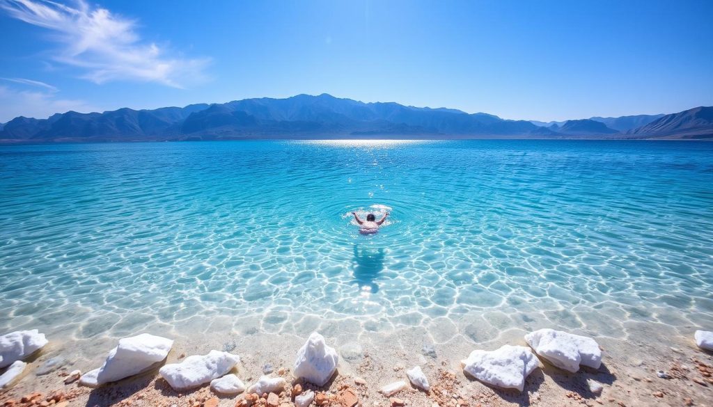 float in Dead Sea float in Dead Sea