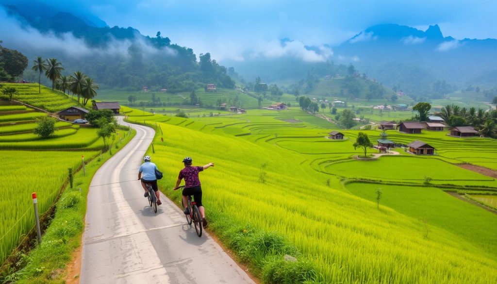 guided cycling tours Luang Prabang guided cycling tours Luang Prabang