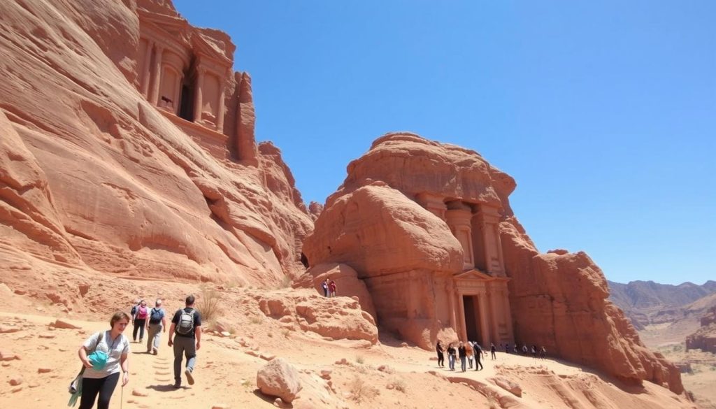 hiking in petra hiking in petra