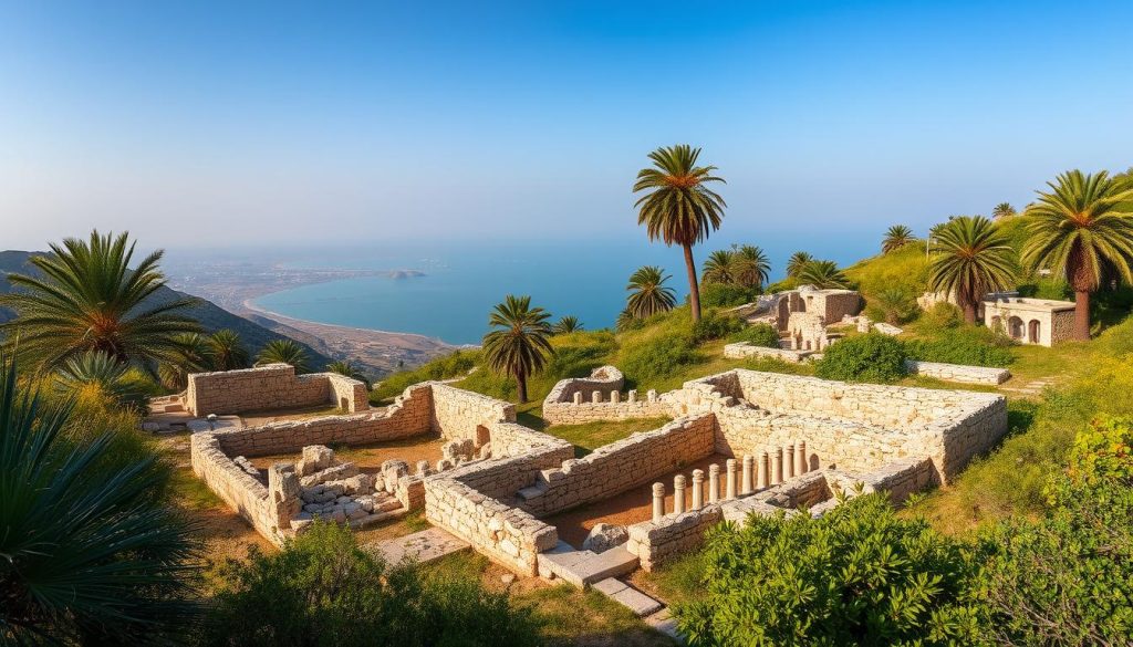 historical sites in Ein Gedi historical sites in Ein Gedi