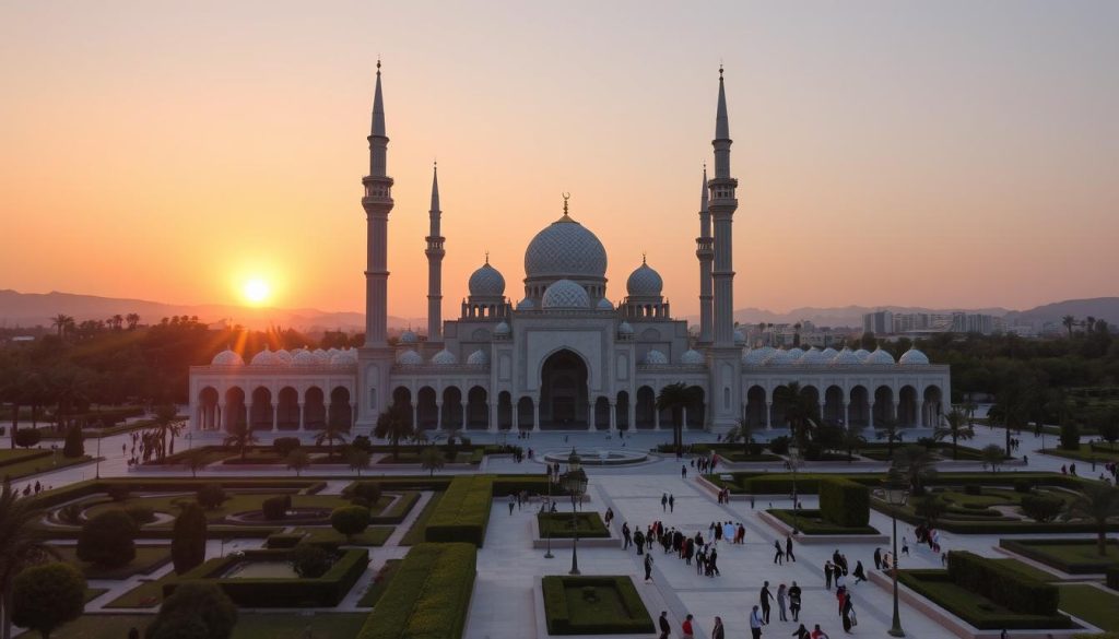 history of King Abdullah Mosque history of King Abdullah Mosque
