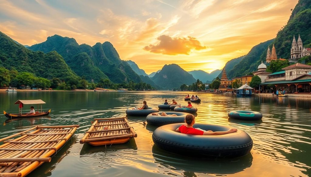 history of Vang Vieng tubing history of Vang Vieng tubing